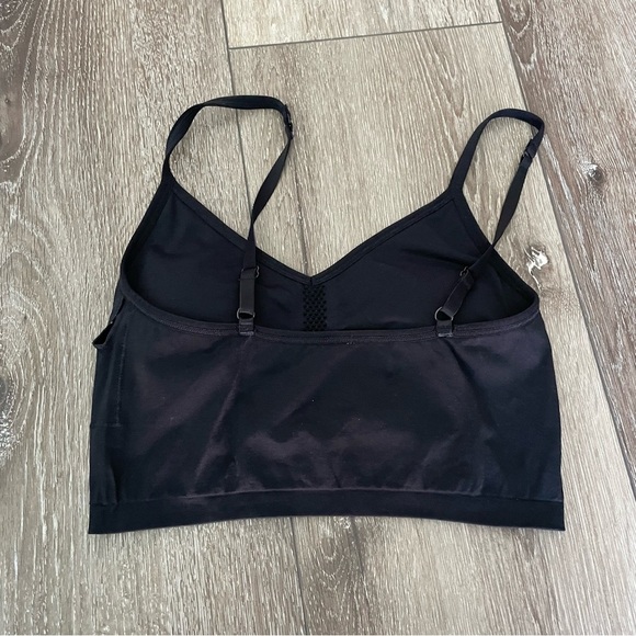 Fabletics Sync Seamless Bralette Black Size Medium - Picture 6 of 9